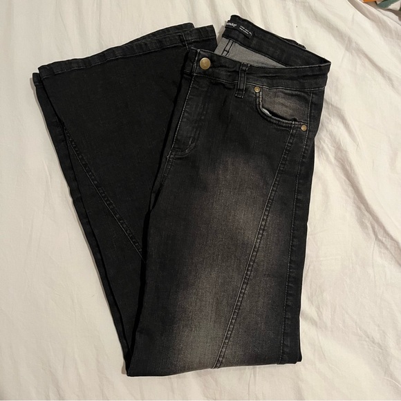 renatta & go dark gray worker jeans - Picture 3 of 4